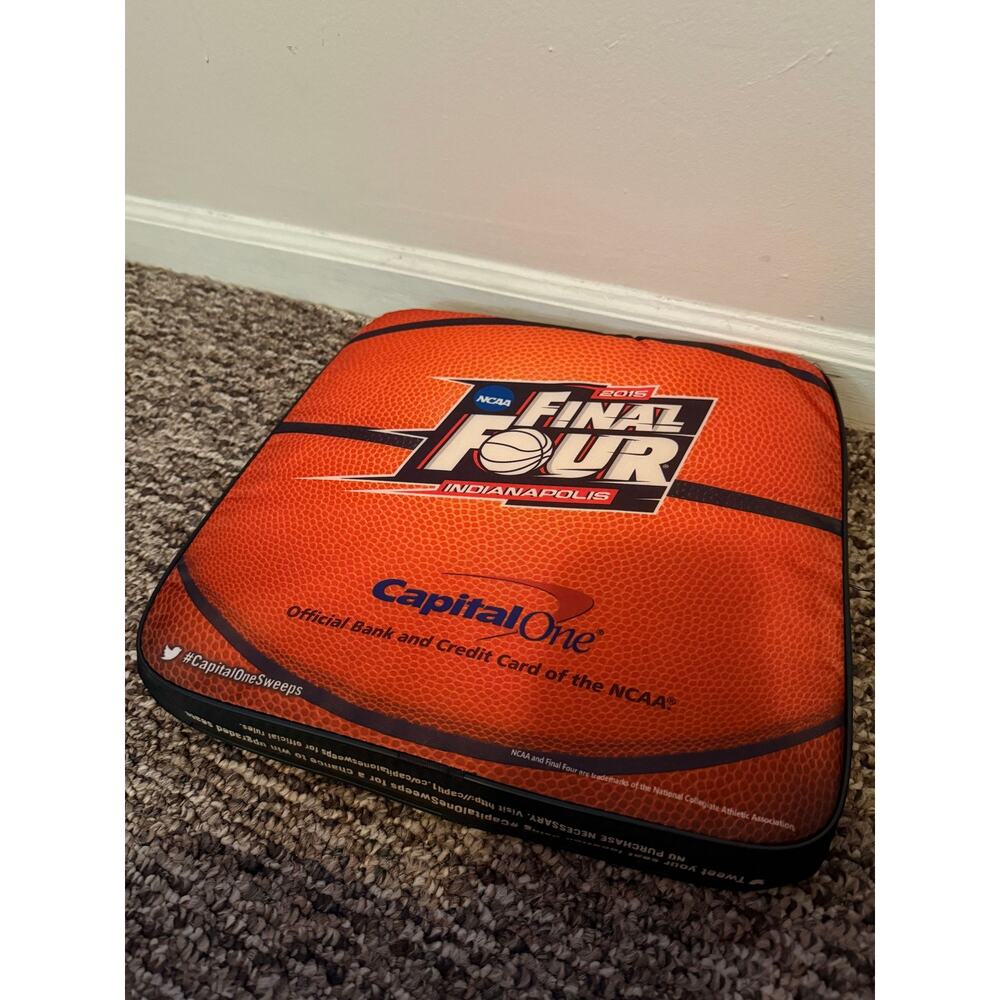 NCAA Final Four 2015 Indianapolis Stadium Seat Cushion Capital One Promo